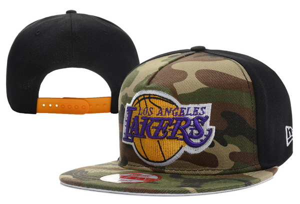 NBA Los Angeles Lakers NE Snapback Hat #121